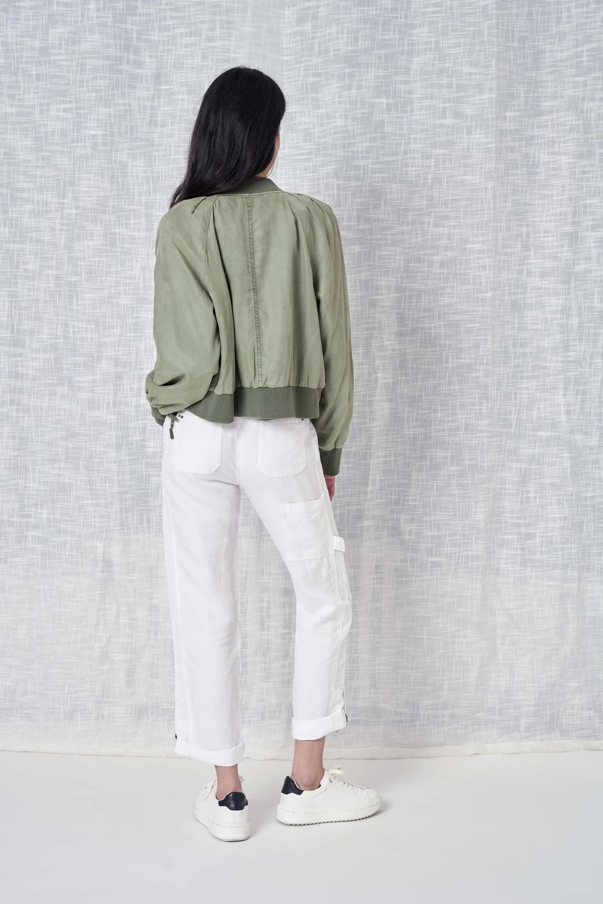 Brooklyn Solid Linen Pant