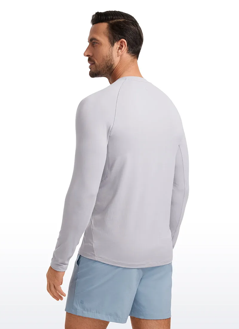 Brushed Slim-Fit Long Sleeve