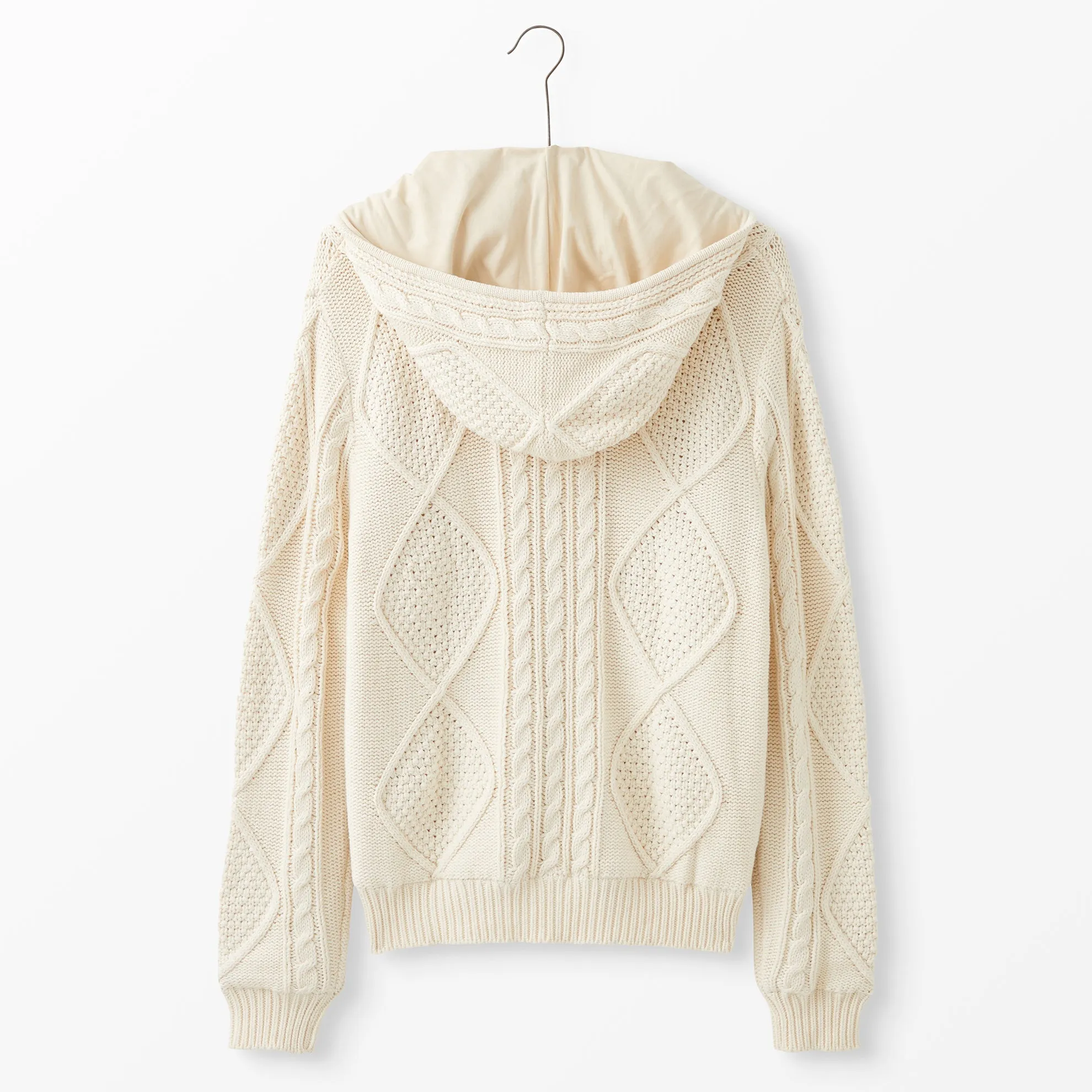 Cable Knit Hoodie