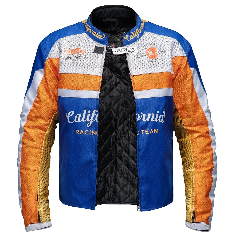 CALIFORNIA RACING TEAM MOTORCYCLE PROTECTED JACKET