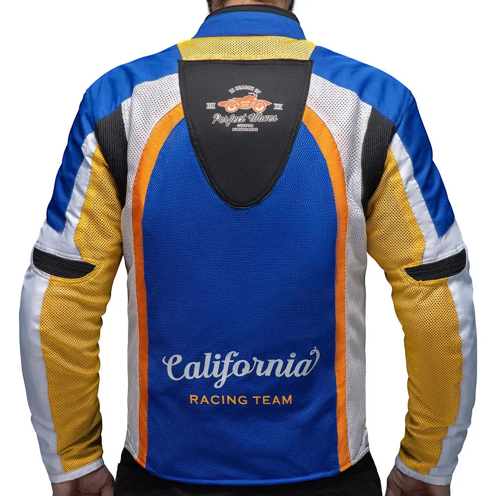 CALIFORNIA RACING TEAM MOTORCYCLE PROTECTED JACKET