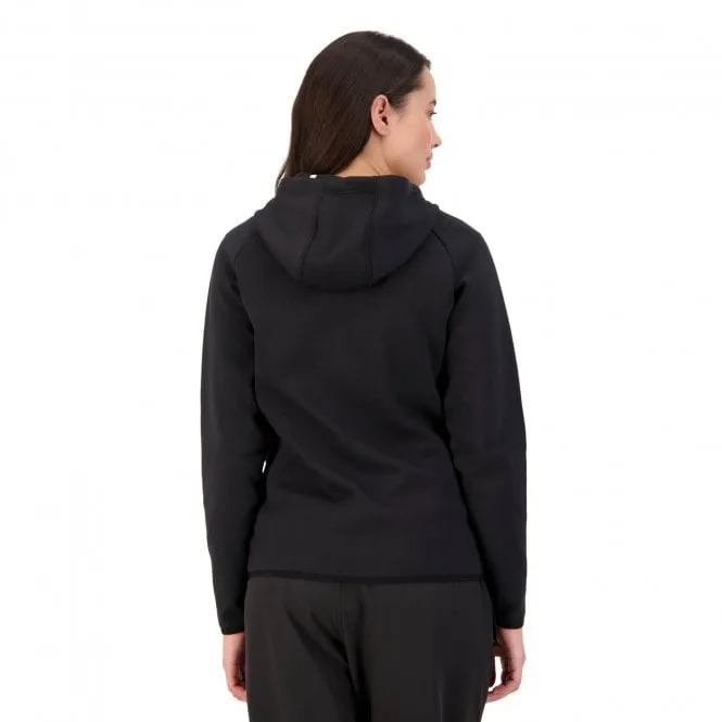 Canterbury Womens Vapodri FZ Tempo Hooded Sweat - Jet Black