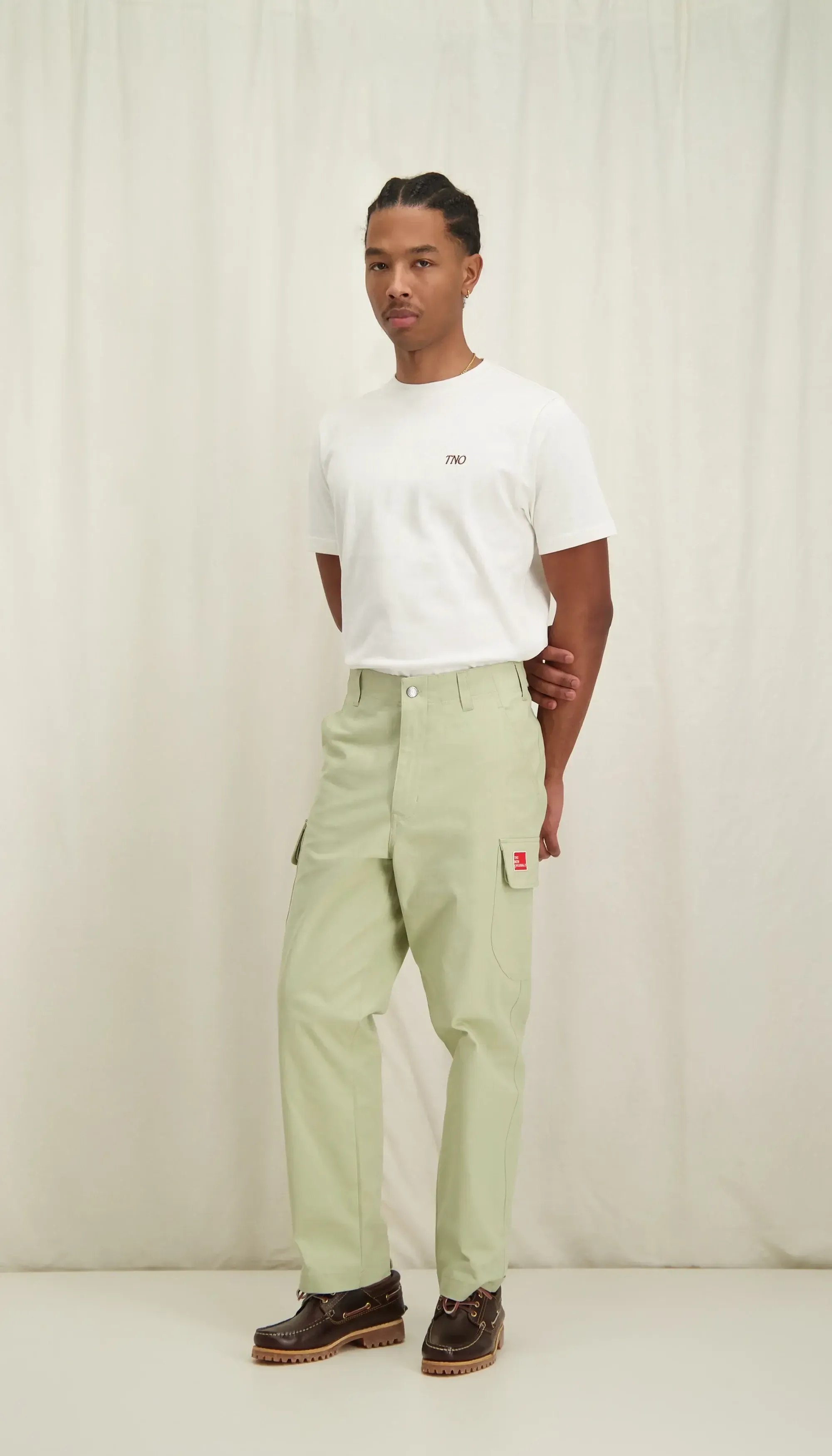 Cargo Trousers Moss Gray