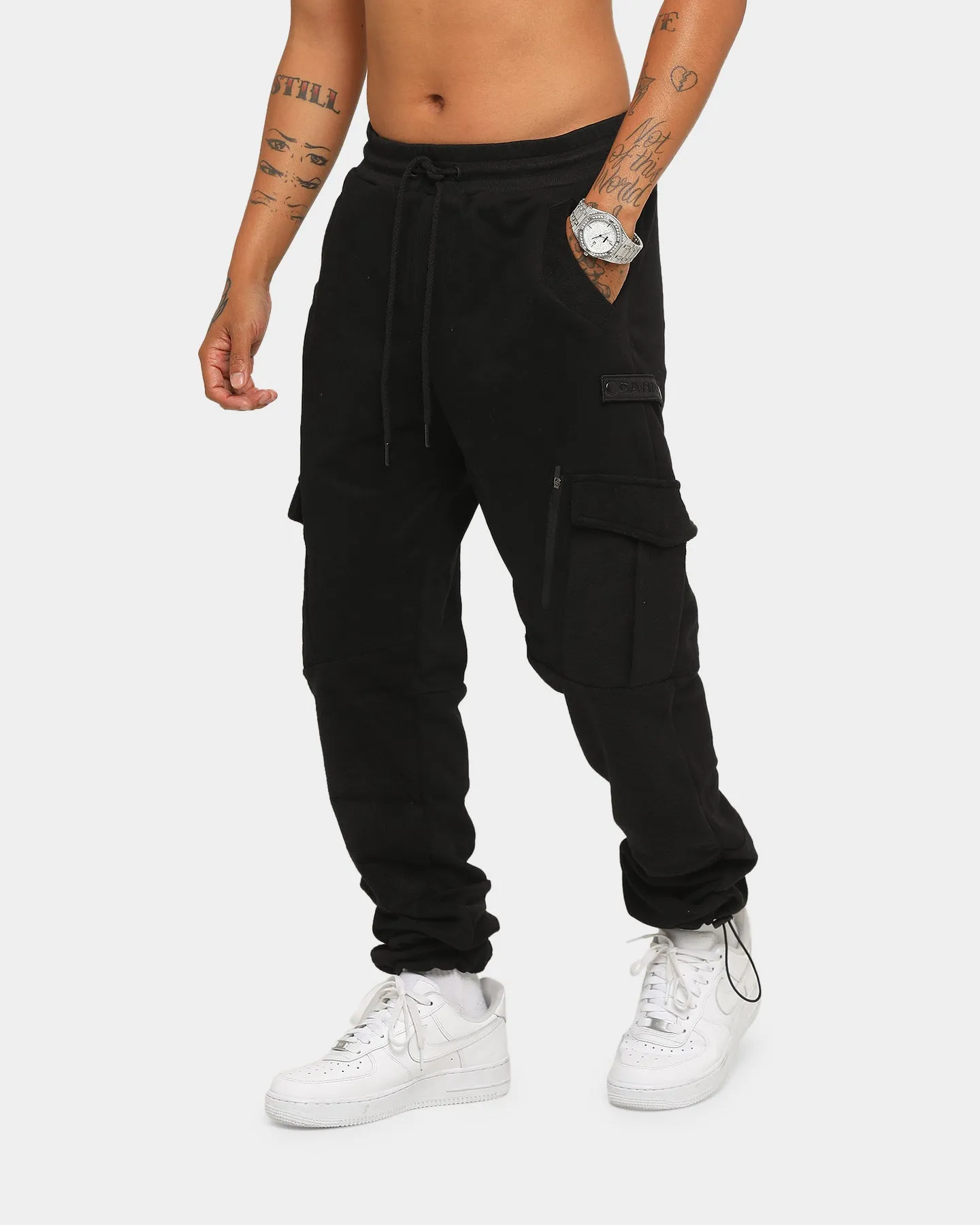 Carré Evolution Cargo Track Pant Black