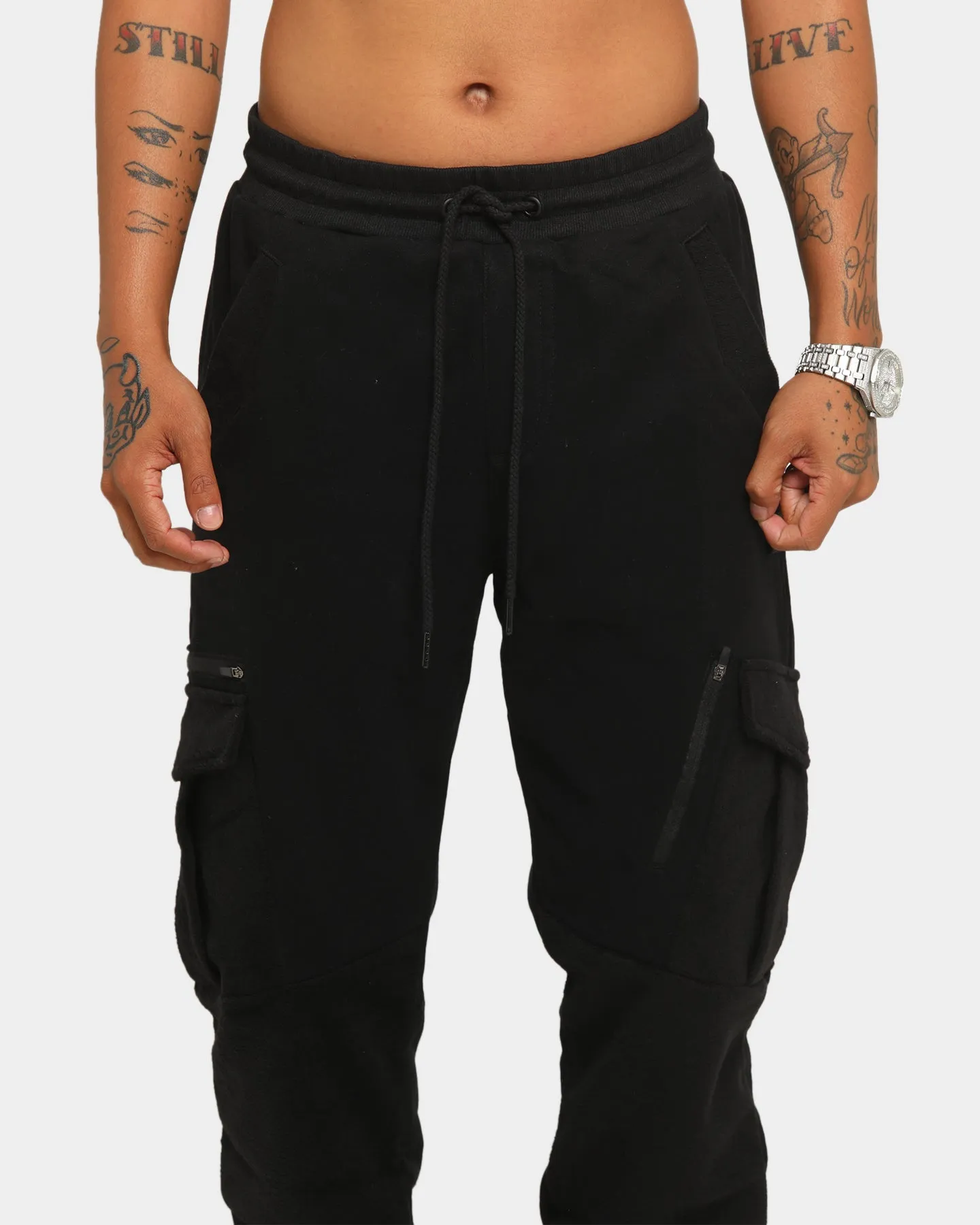 Carré Evolution Cargo Track Pant Black