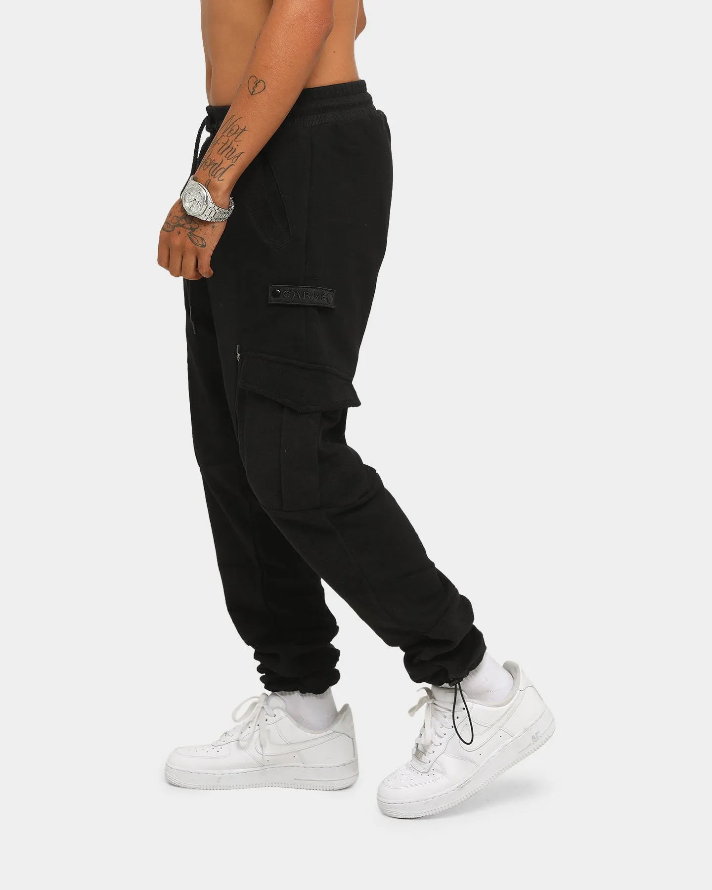 Carré Evolution Cargo Track Pant Black