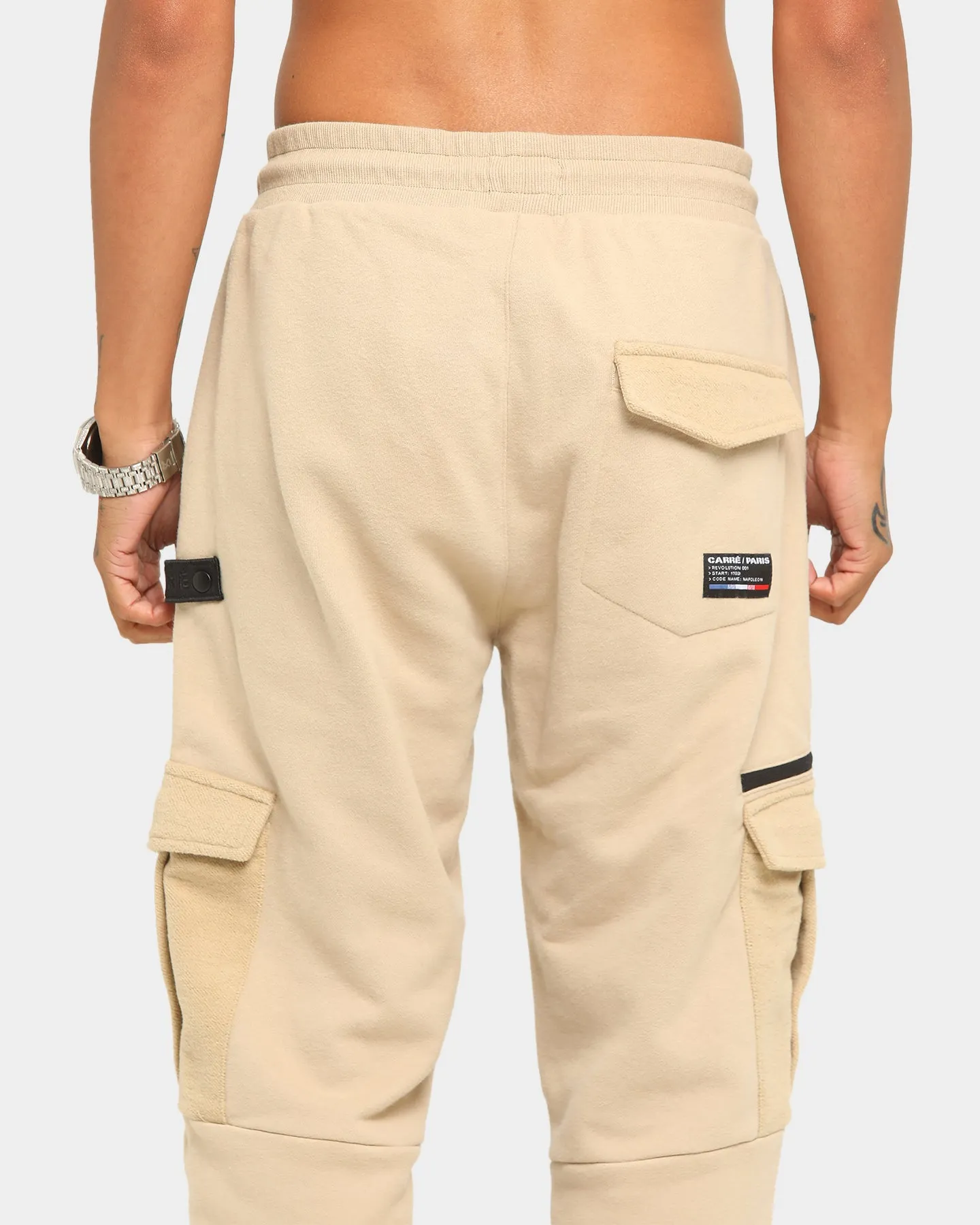 Carré Evolution Cargo Track Pant Stone