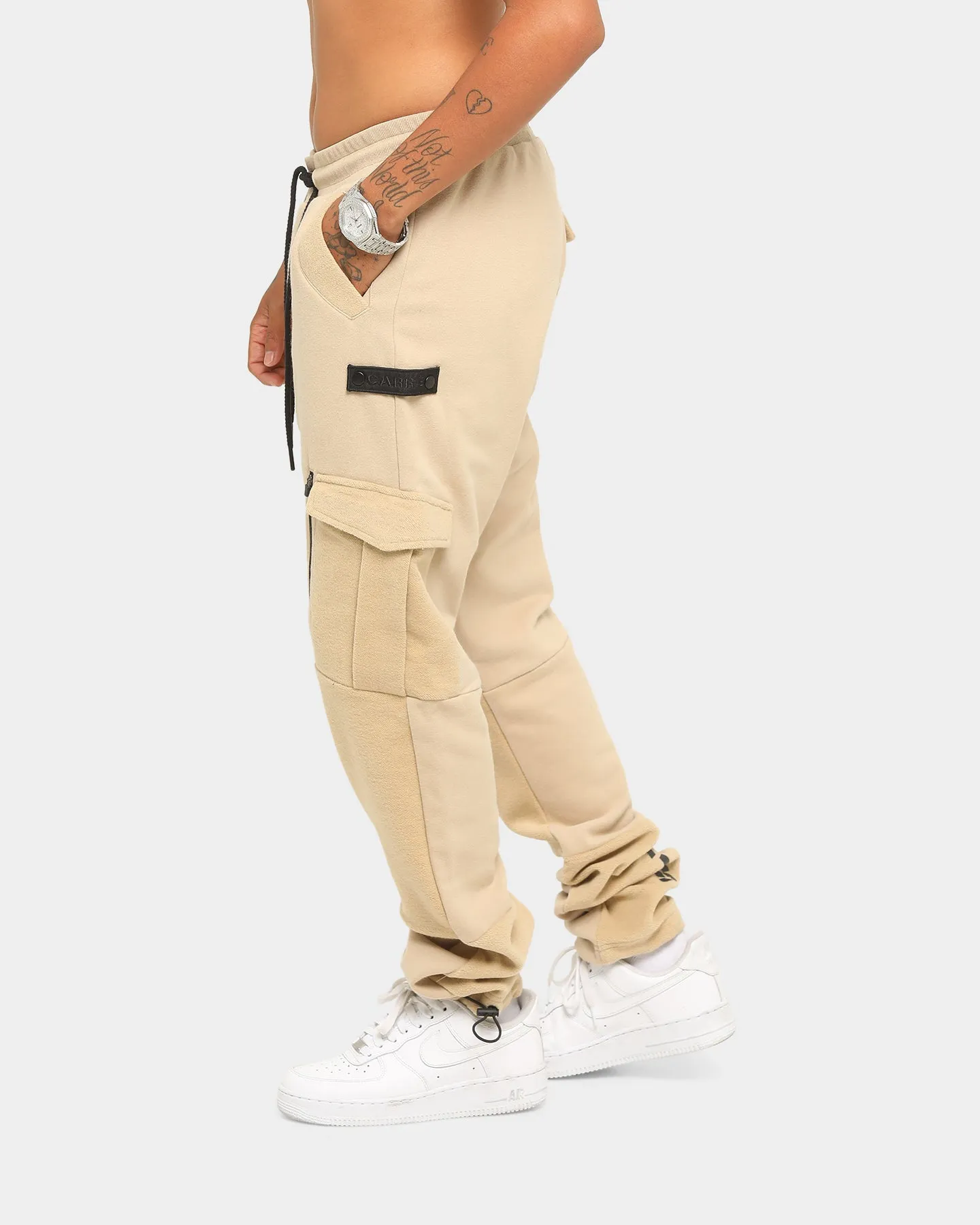 Carré Evolution Cargo Track Pant Stone