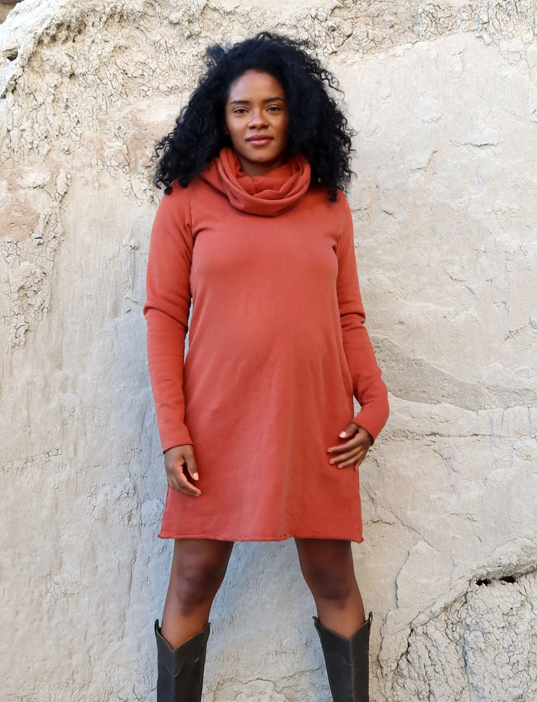 Chunky Cowl Ojai Tunic