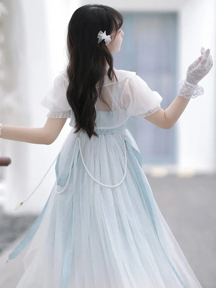 Cinderella Modern Tang Style Hanfu Dress