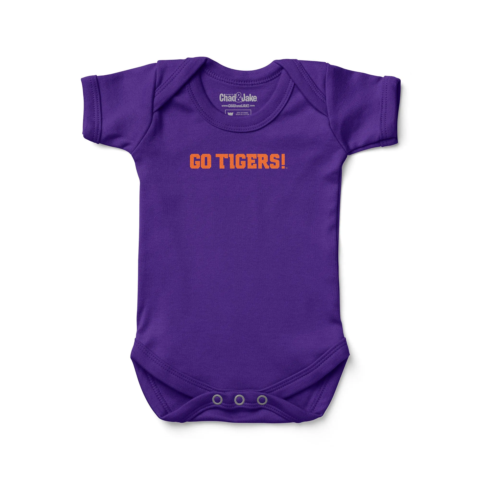 Clemson Tigers Go Tigers Bodysuit