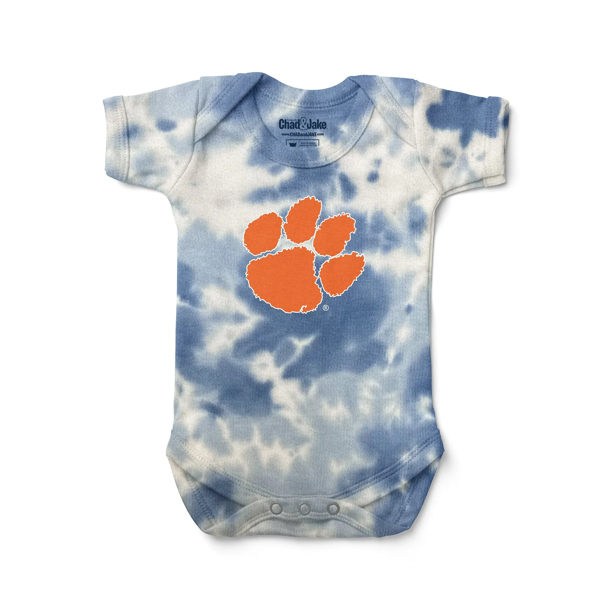 Clemson Tigers Tie Dye Bodysuit