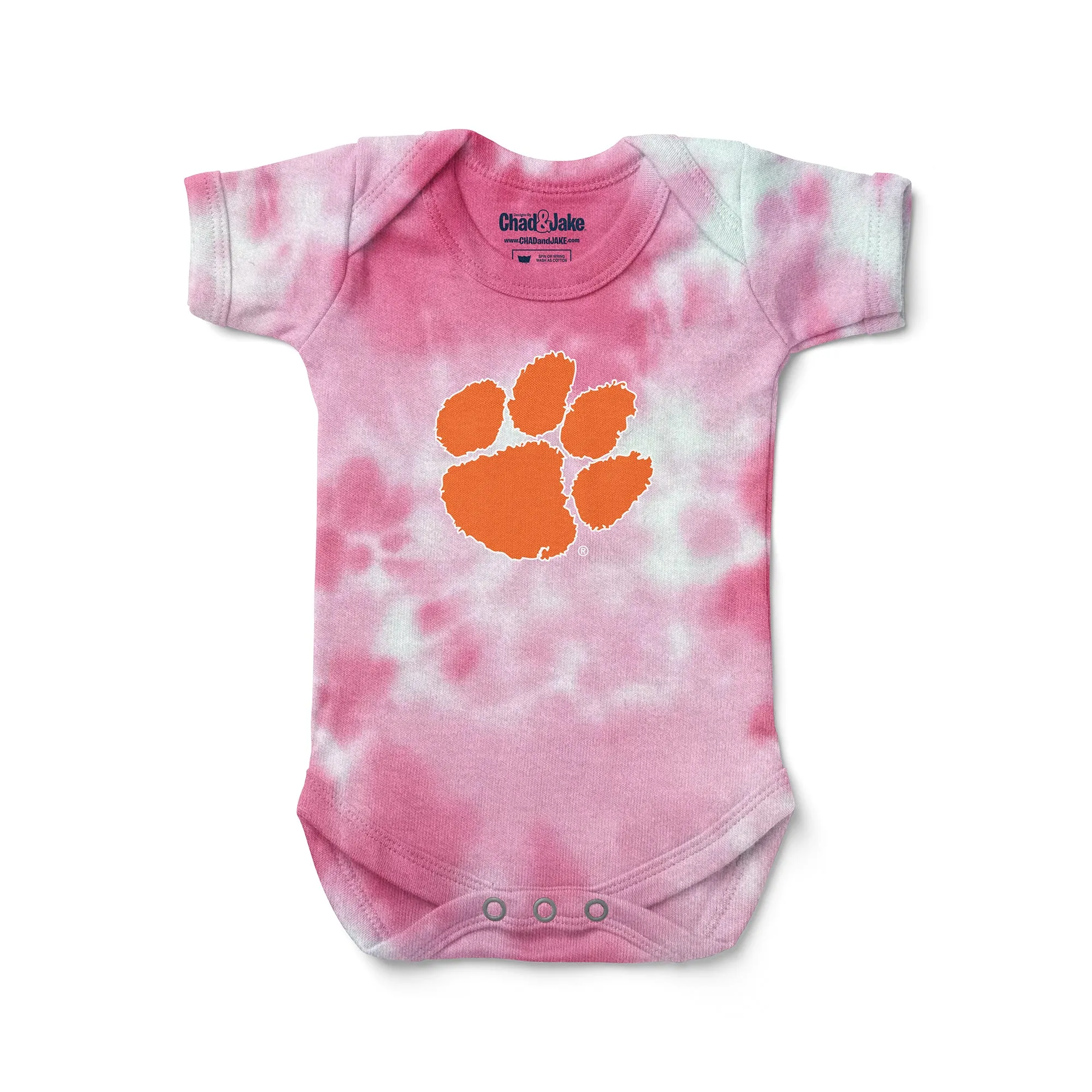 Clemson Tigers Tie Dye Bodysuit