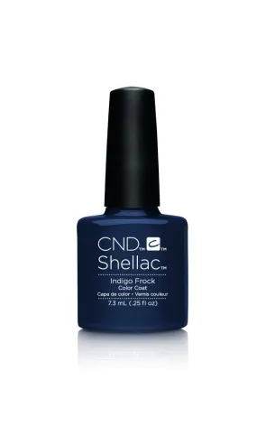 CND Shellac Indigo Frock