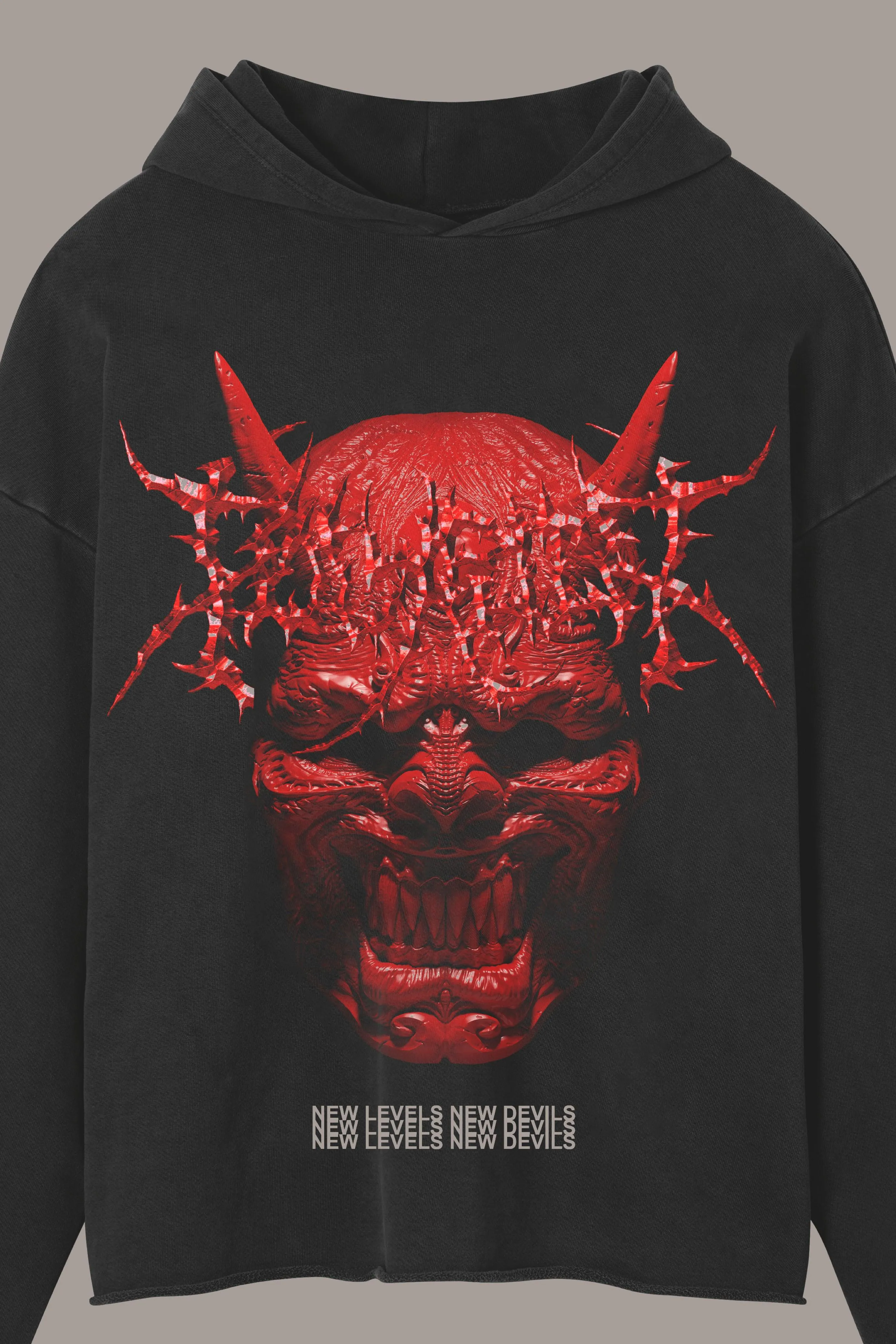 DEMON RAW HOODIE