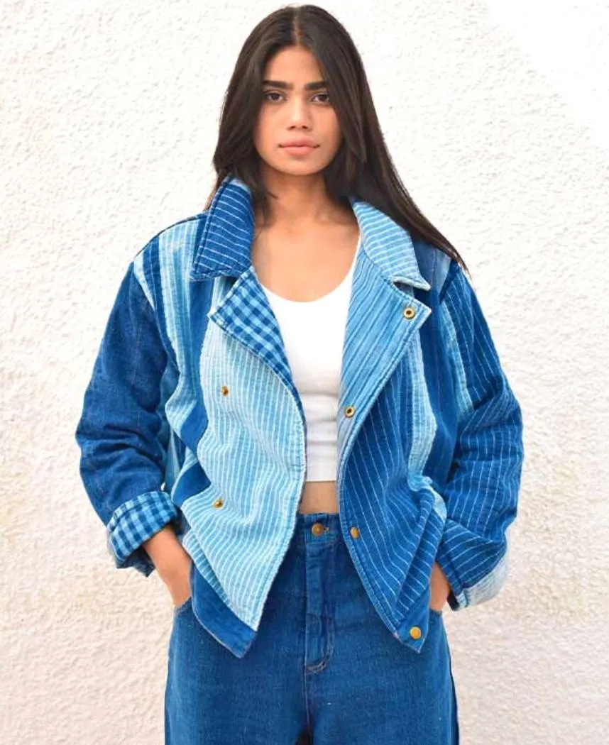 Denim Bomber Jacket