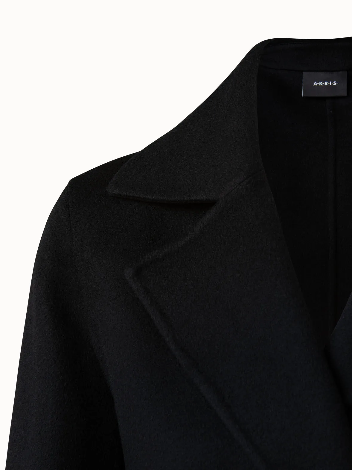 Double-Face Cashmere Coat