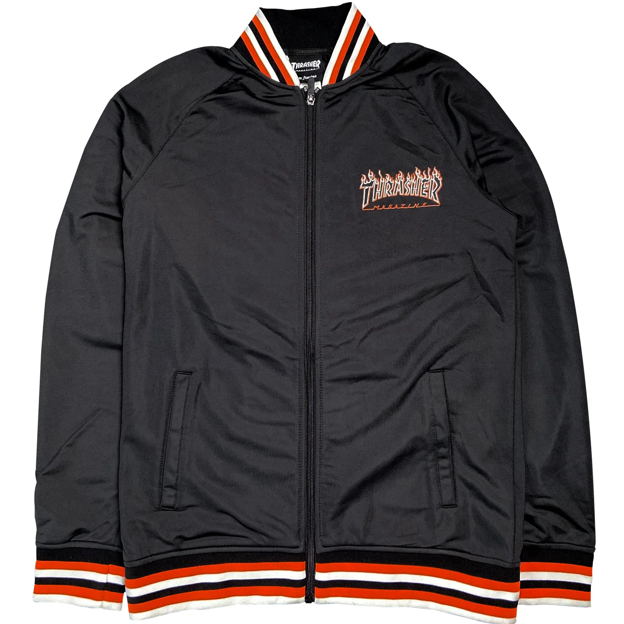 Emb Flame Track Jacket (Black)