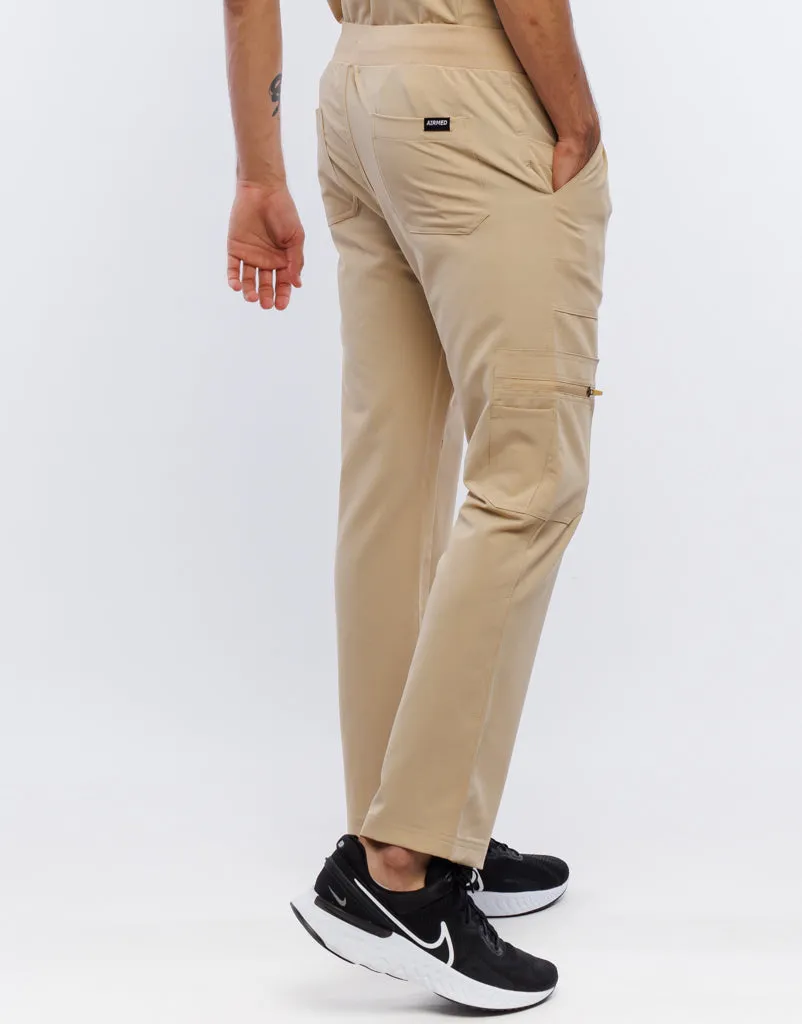 Essential Multi-Pocket Scrub Pants - Warm Sand