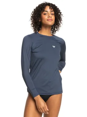 Essentials Long Sleeve Rashguard - Mood Indigo