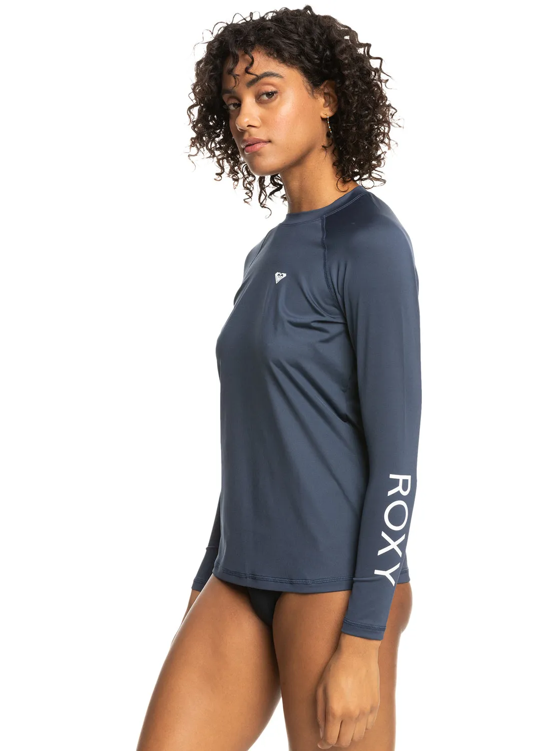 Essentials Long Sleeve Rashguard - Mood Indigo