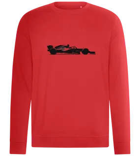 F1 Black Silhouette Design - Comfort unisex sweater