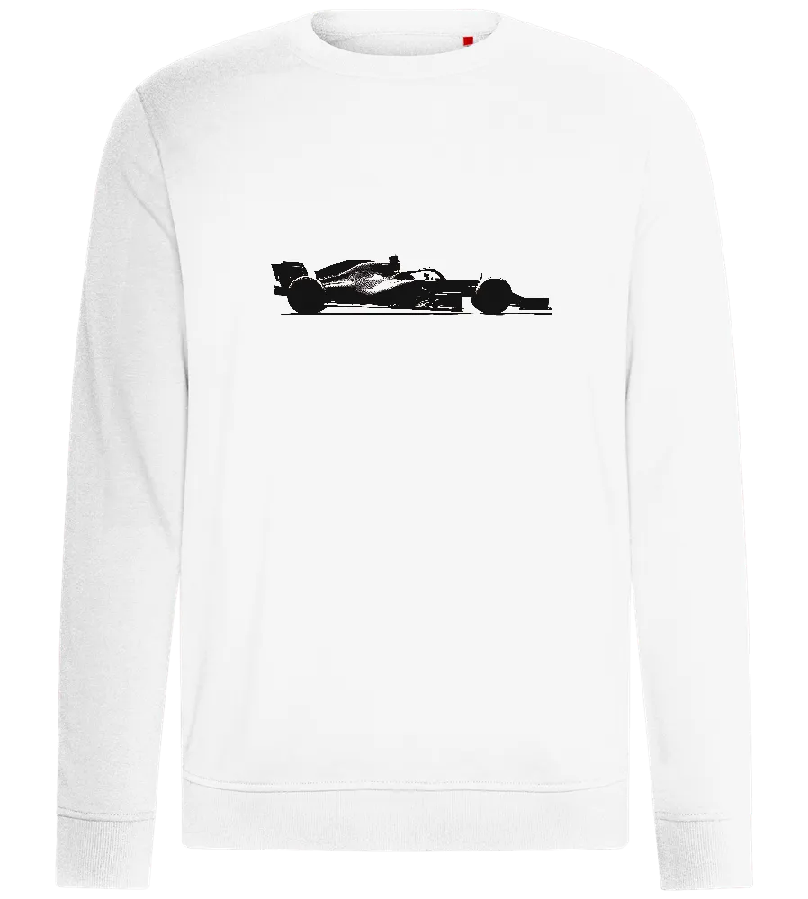 F1 Black Silhouette Design - Comfort unisex sweater