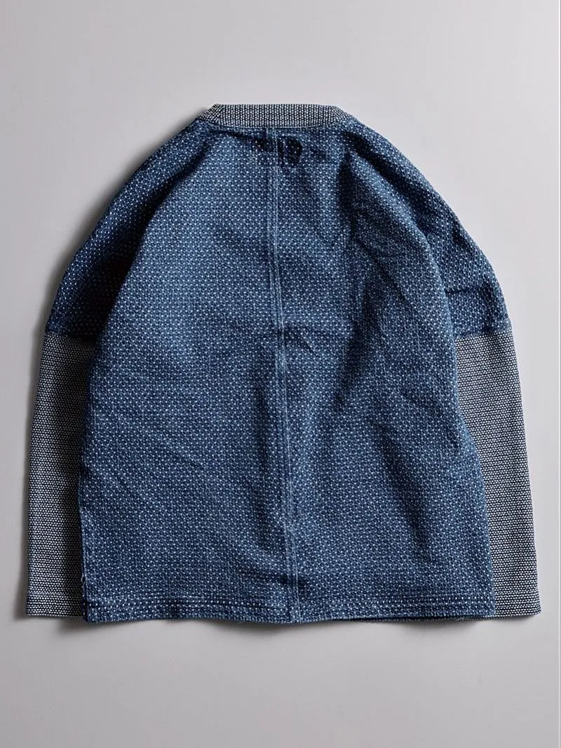 FDMTL Patchwork Haori indigo Jacket 3 YR