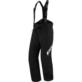 FXR Clutch FX Snowmobile Pants Black/White