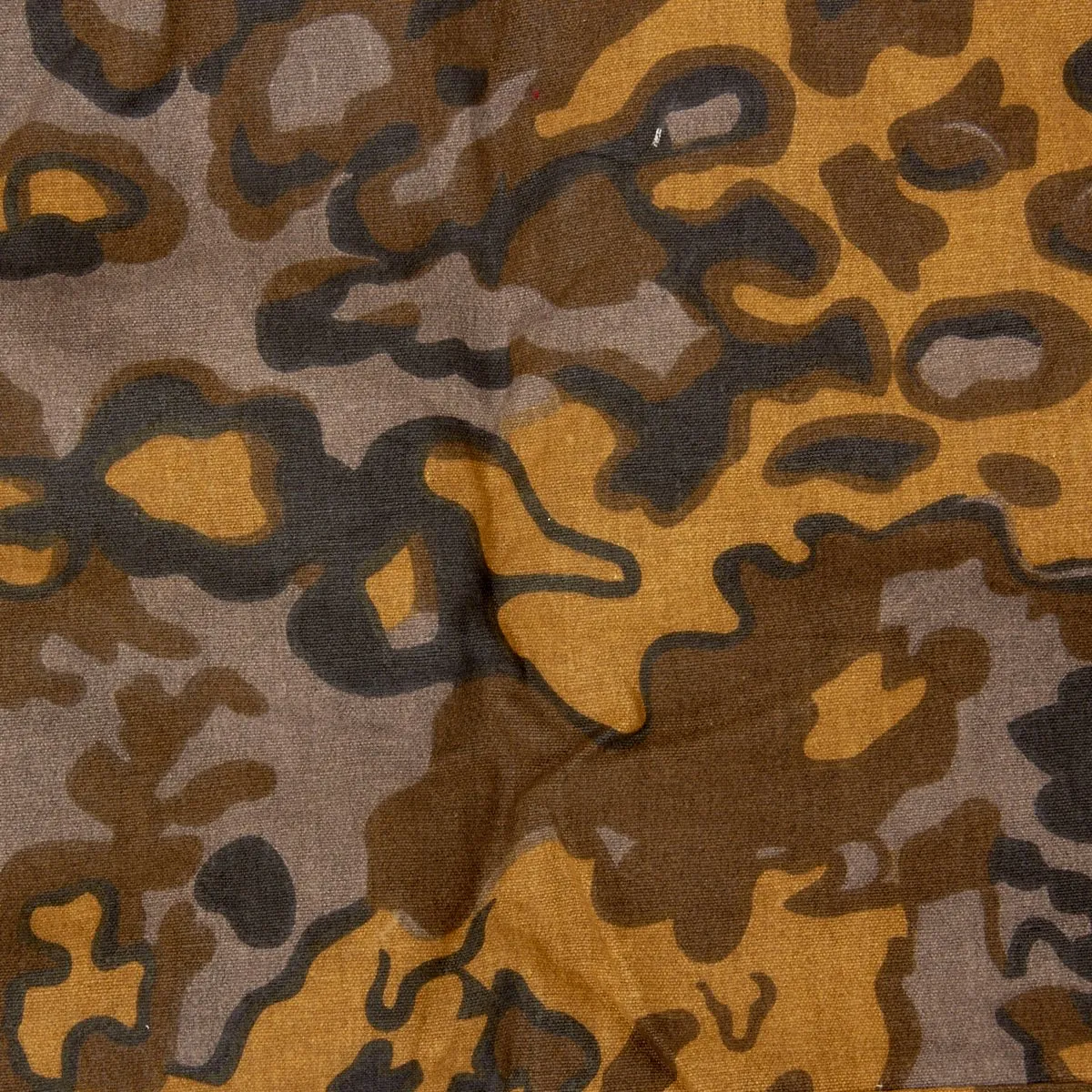 German WWII Tent Quarter Zeltbahn Oak Pattern Camouflage Reversible