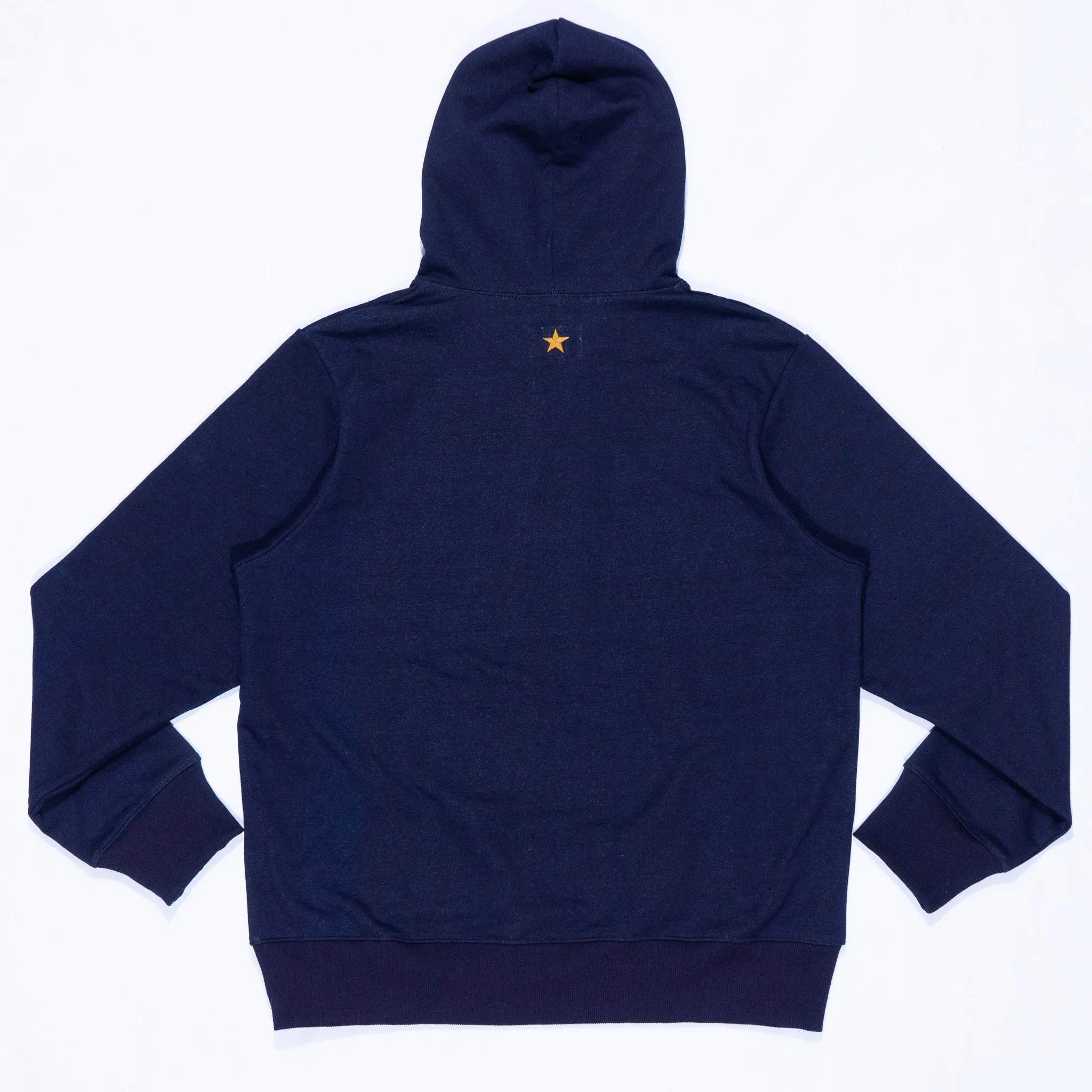 Glory Days Raw Indigo Pullover Hoodie