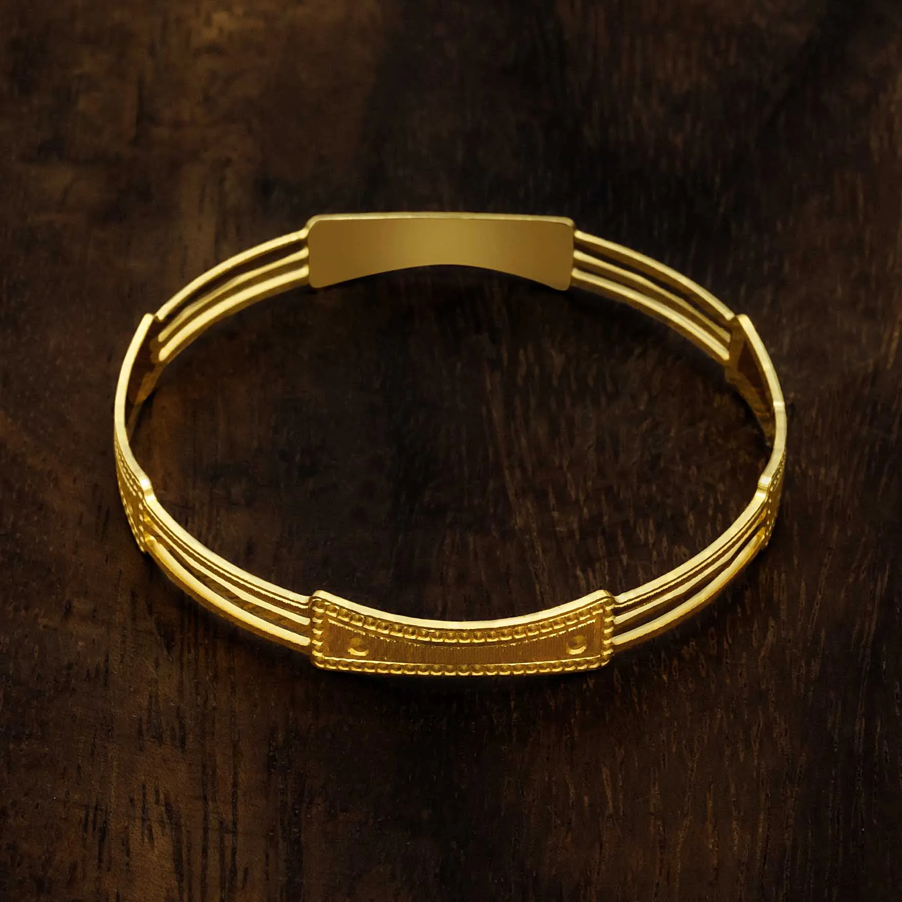 Gold Bangle PGB66-24-571