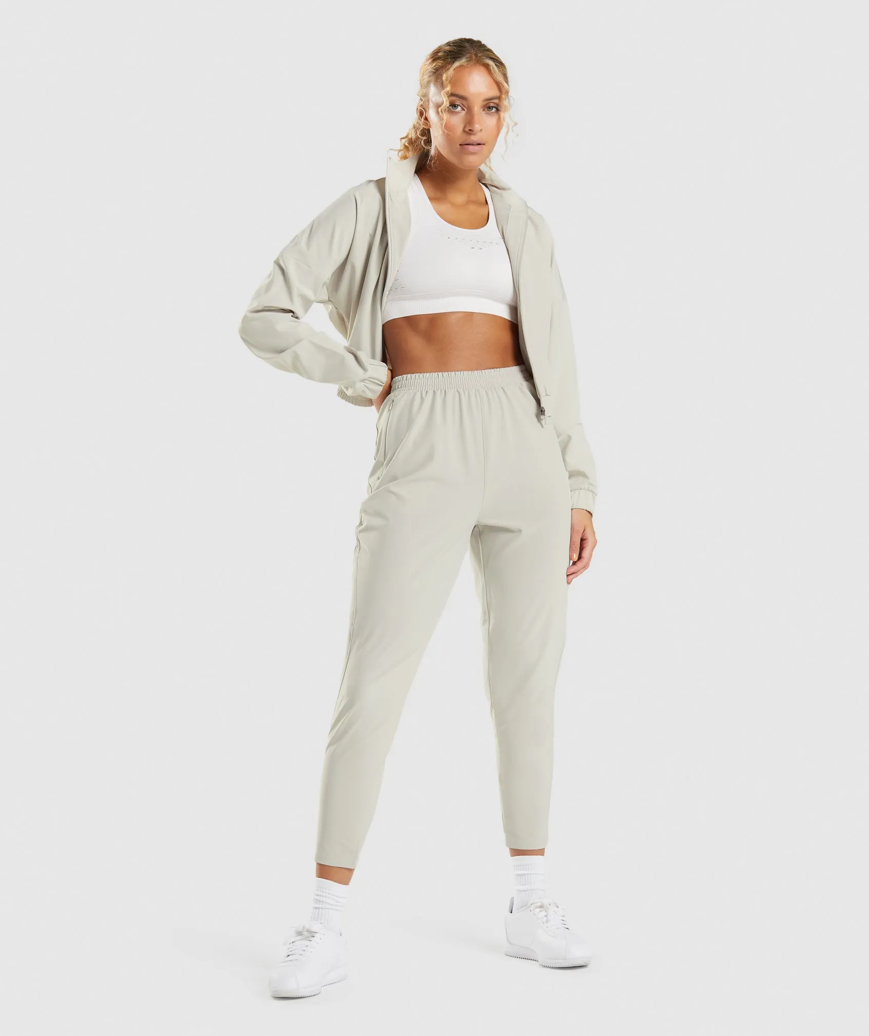 Gymshark Maximise Track Zip Jacket - Grey