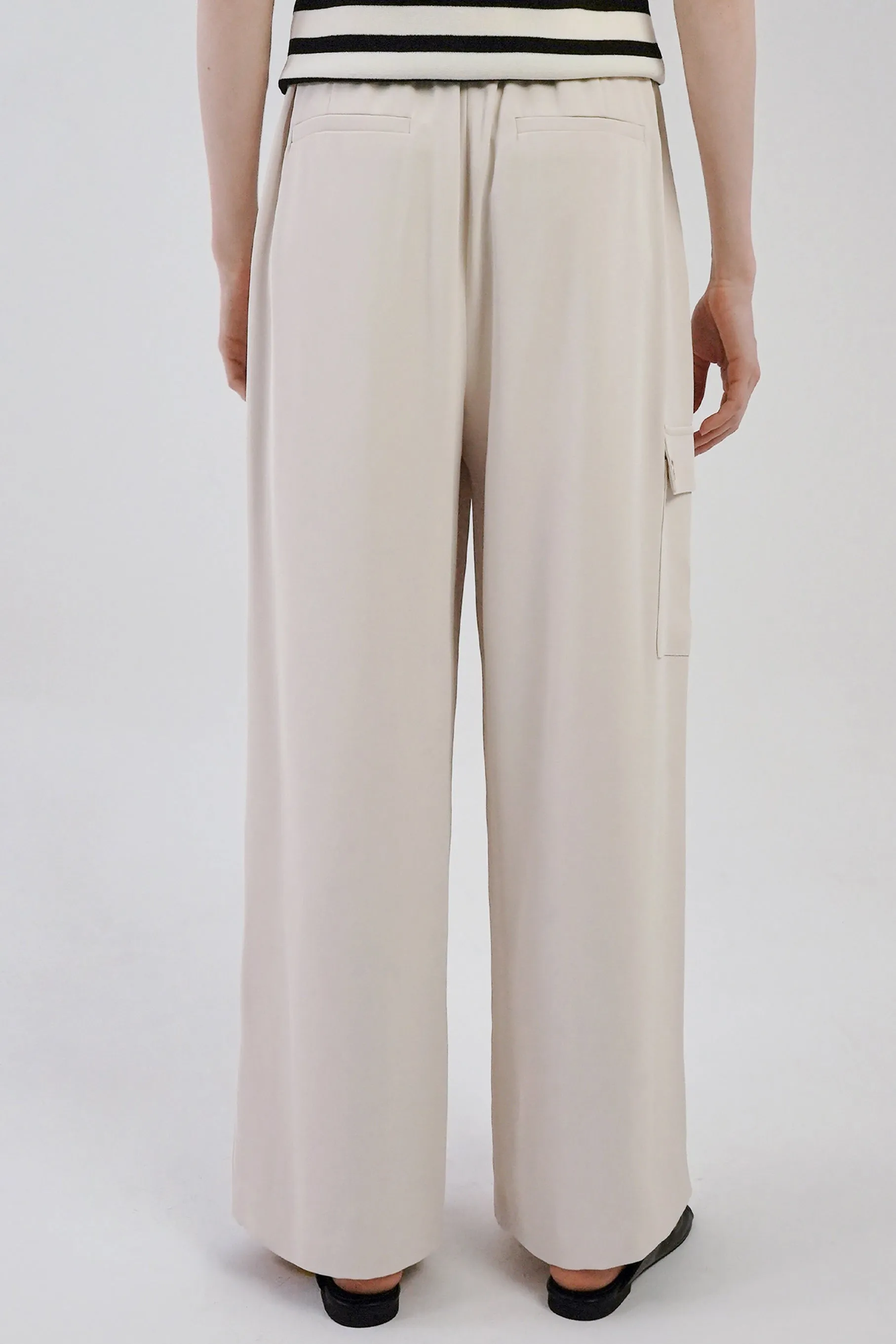 Hale Smooth Pants, Ivory