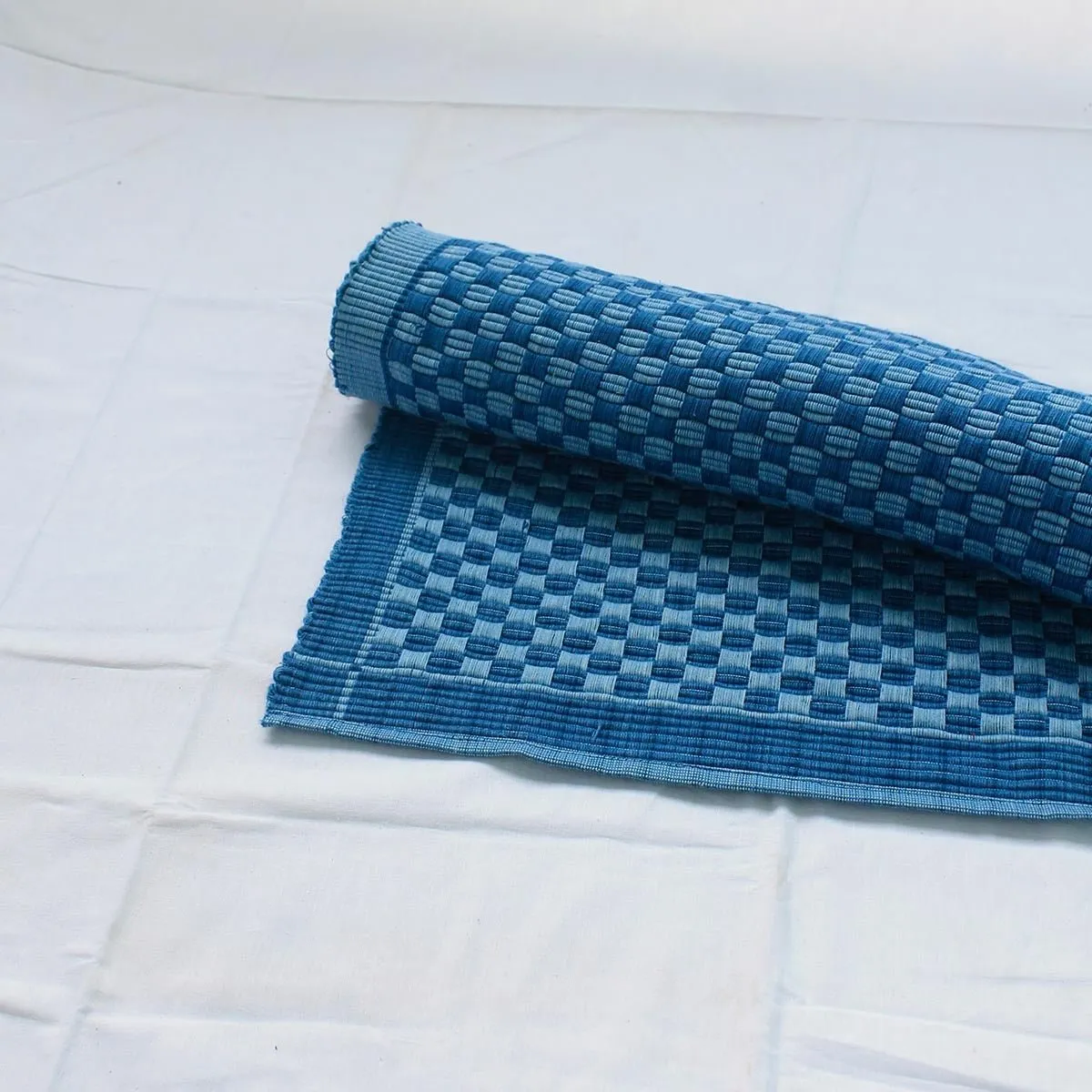 Herbal Indigo Yoga Mat for Holistic Fitness