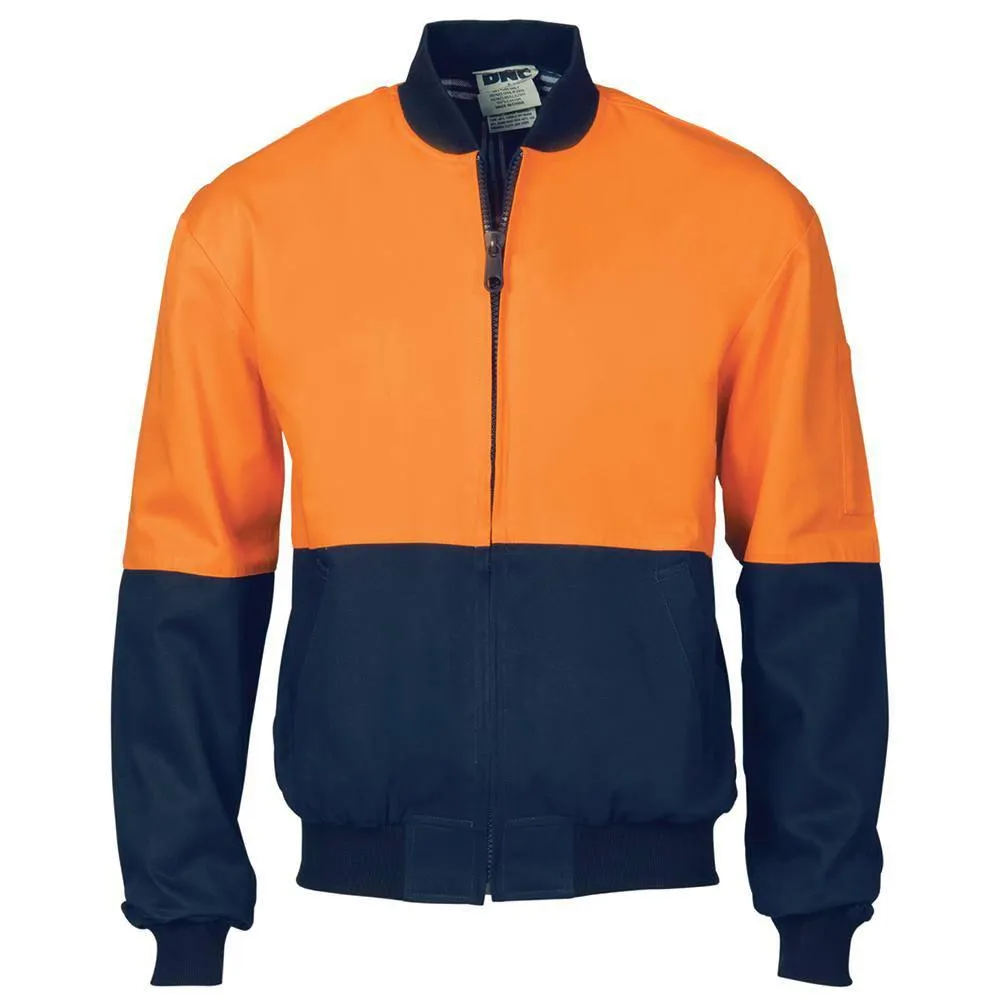 Hi Vis 2 Tone Bomber Jacket