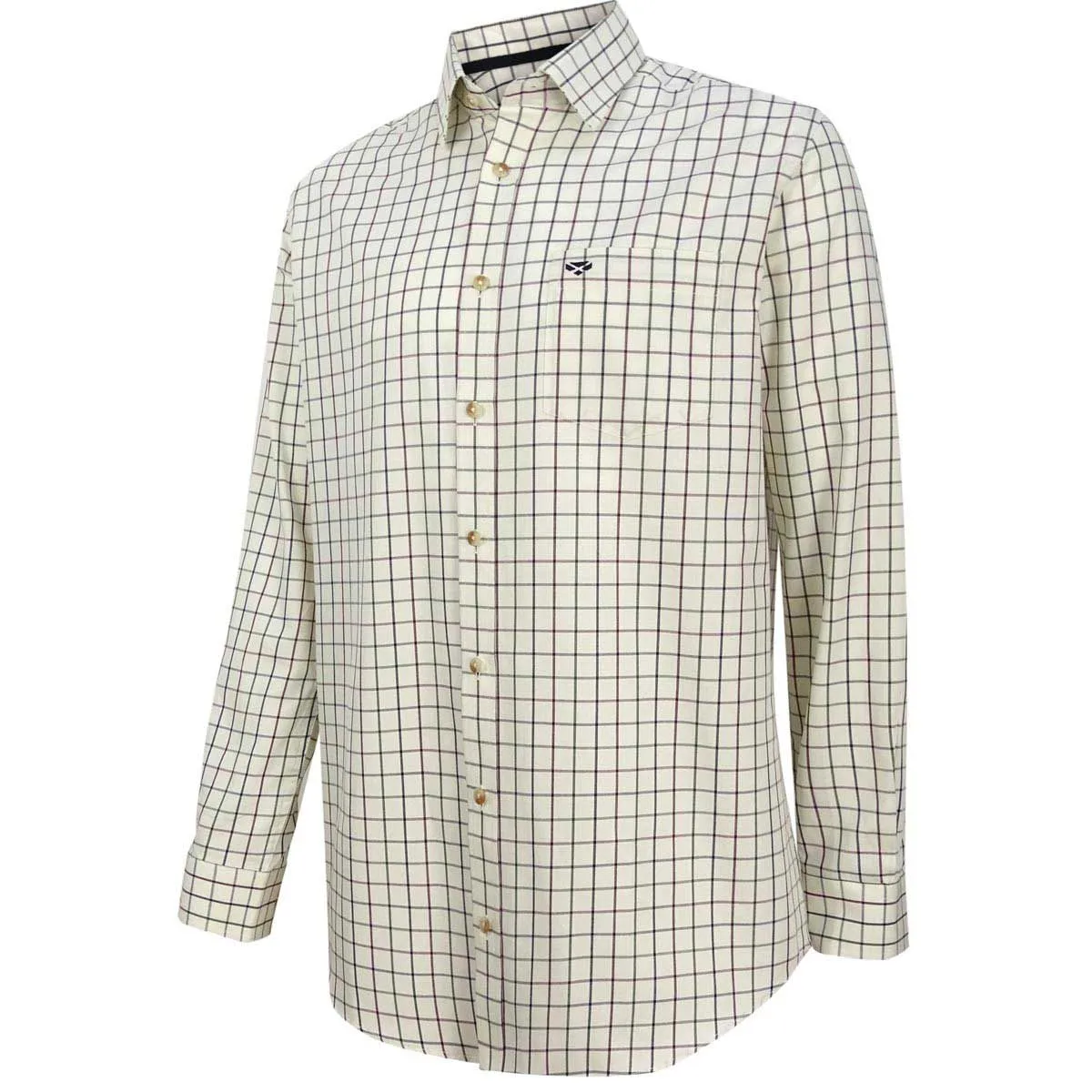 Hoggs of Fife Balmoral Luxury Tattersall Shirt