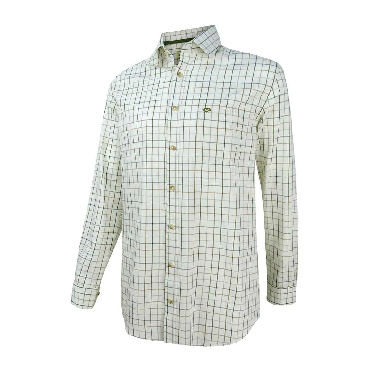 Hoggs of Fife Balmoral Luxury Tattersall Shirt