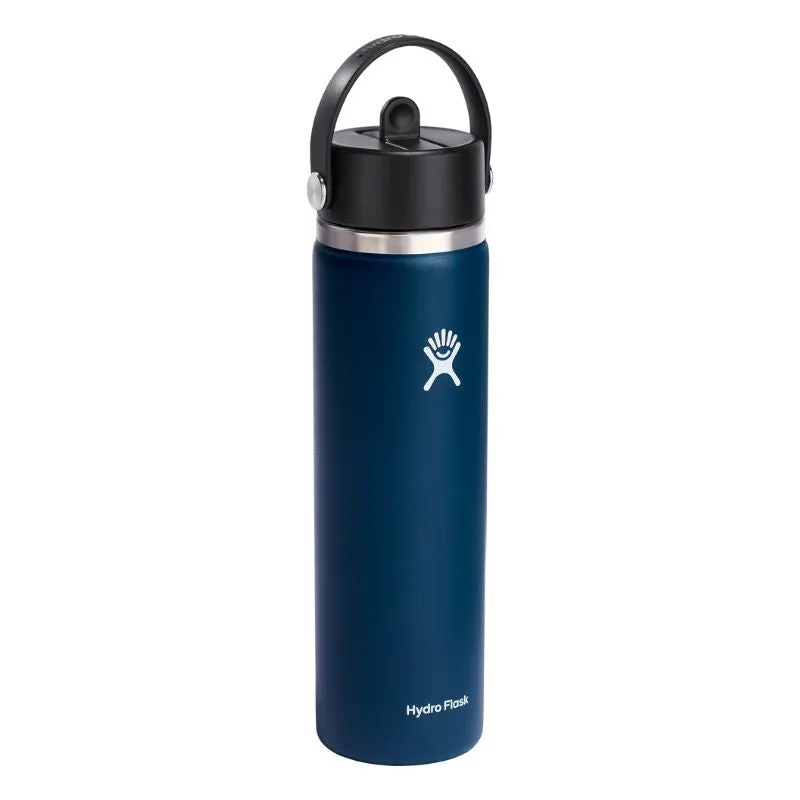 Hydro Flask 24 Oz Wide Flex Straw Cap Indigo