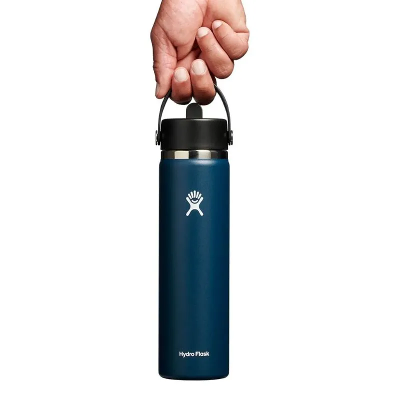 Hydro Flask 24 Oz Wide Flex Straw Cap Indigo