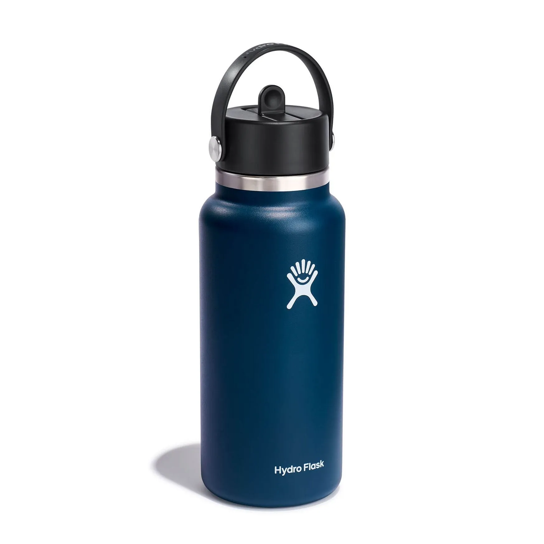 Hydro Flask 32 oz Wide Mouth with Flex Straw Cap Color: Indigo