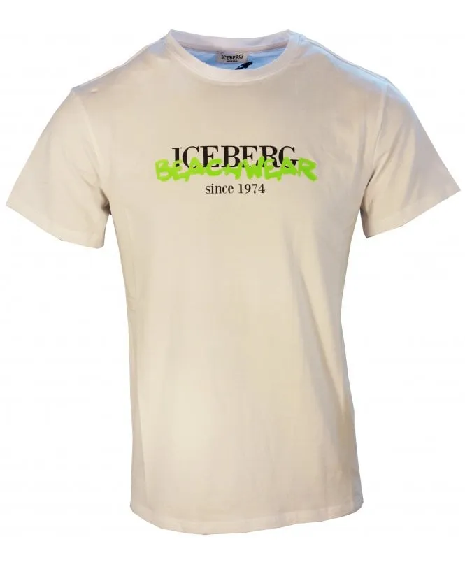 Iceberg Neon T-shirt (White) - IICE3MTS01WHI