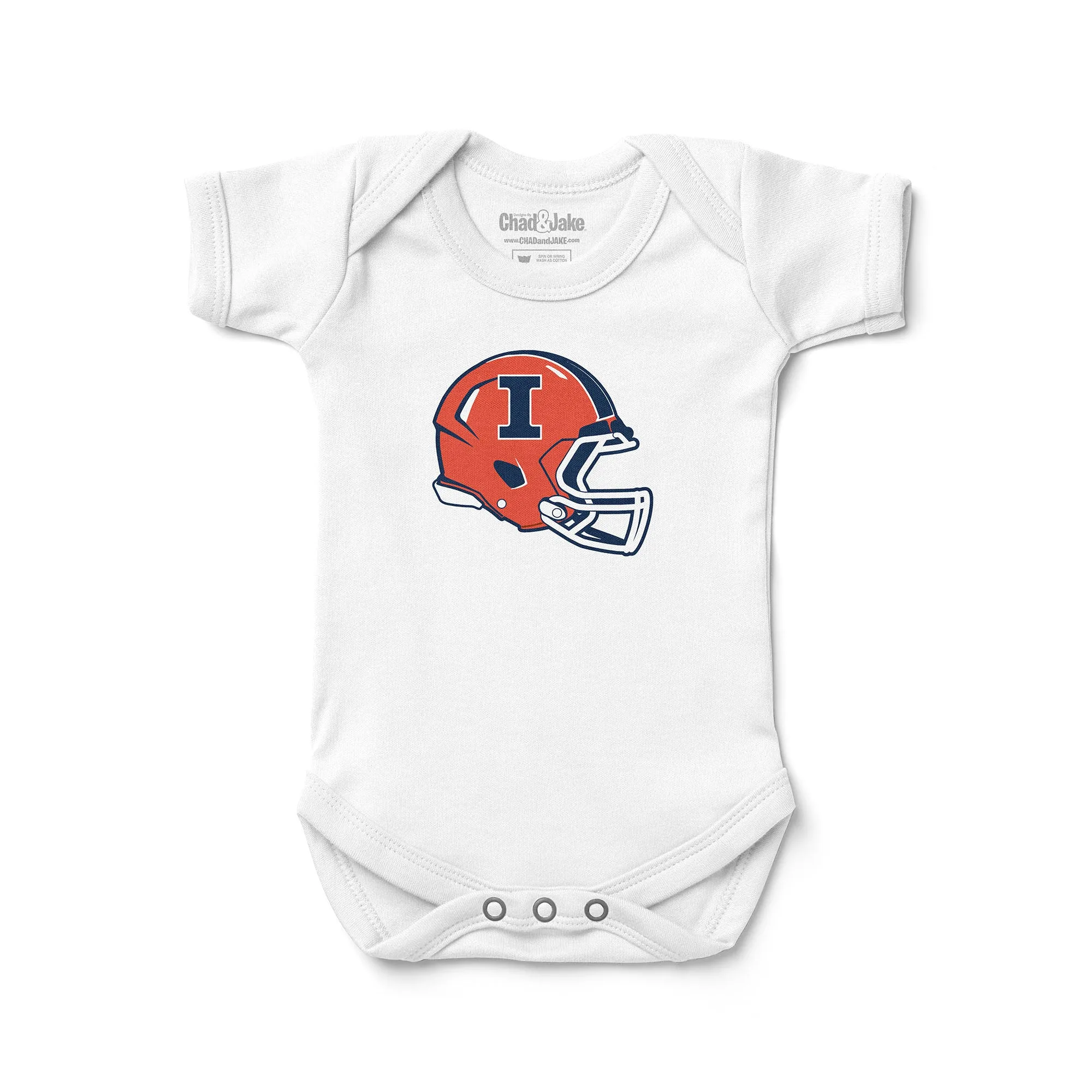 Illinois Fighting Illini Helmet Bodysuit