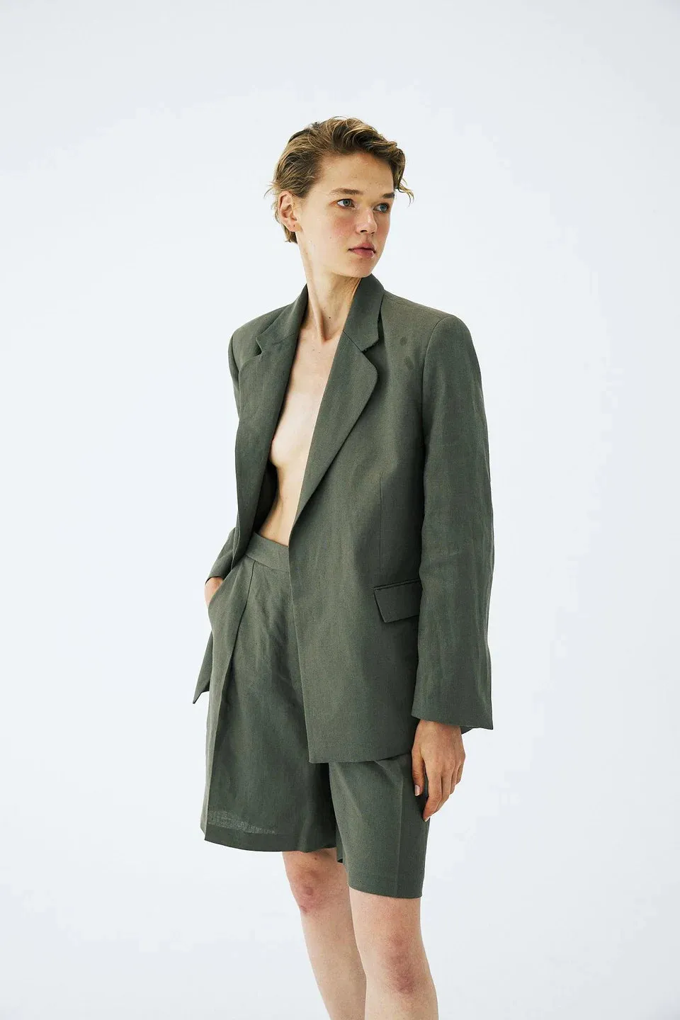 In The Mood For Love Montague Linen Jacket