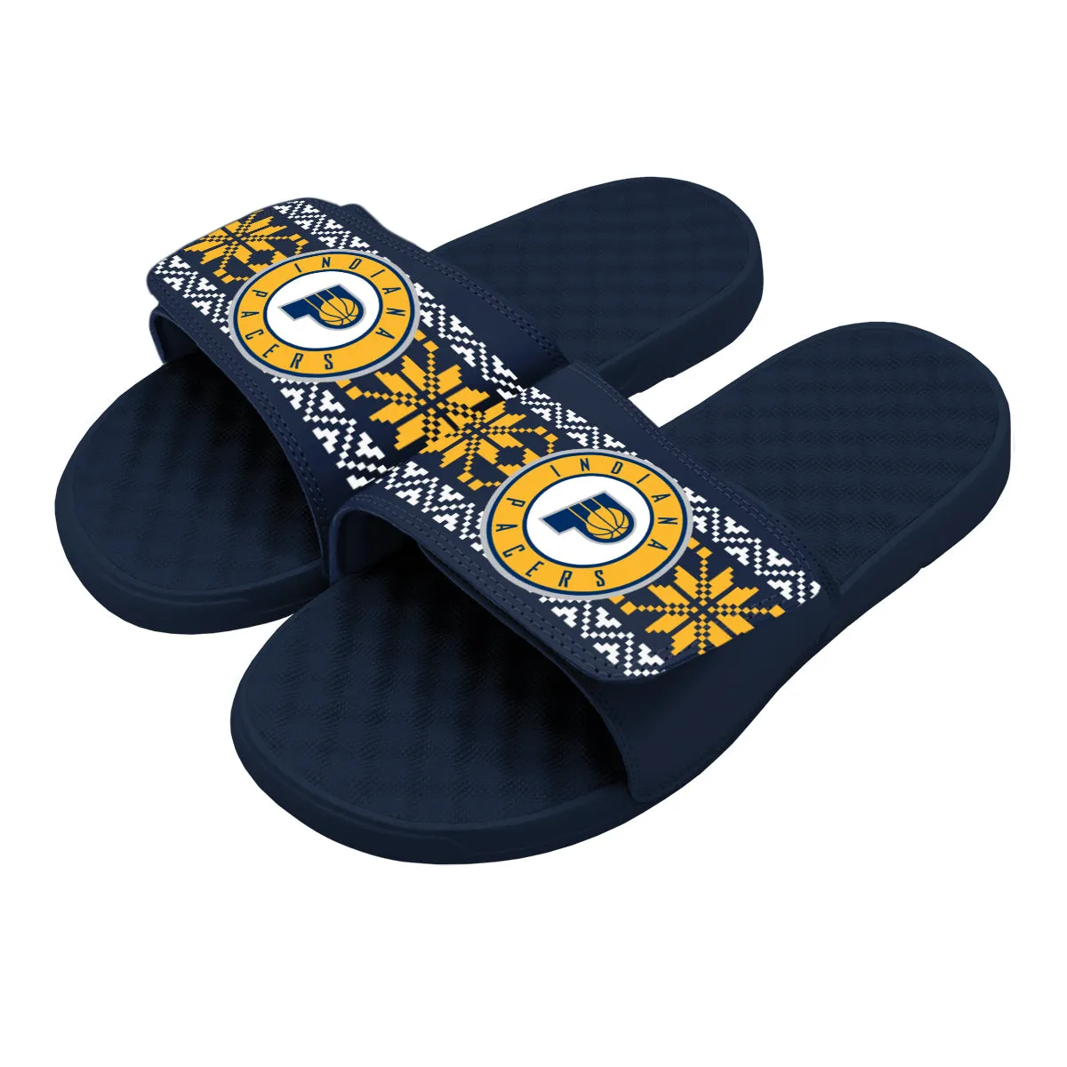 Indiana Pacers Ugly Sweater Slides