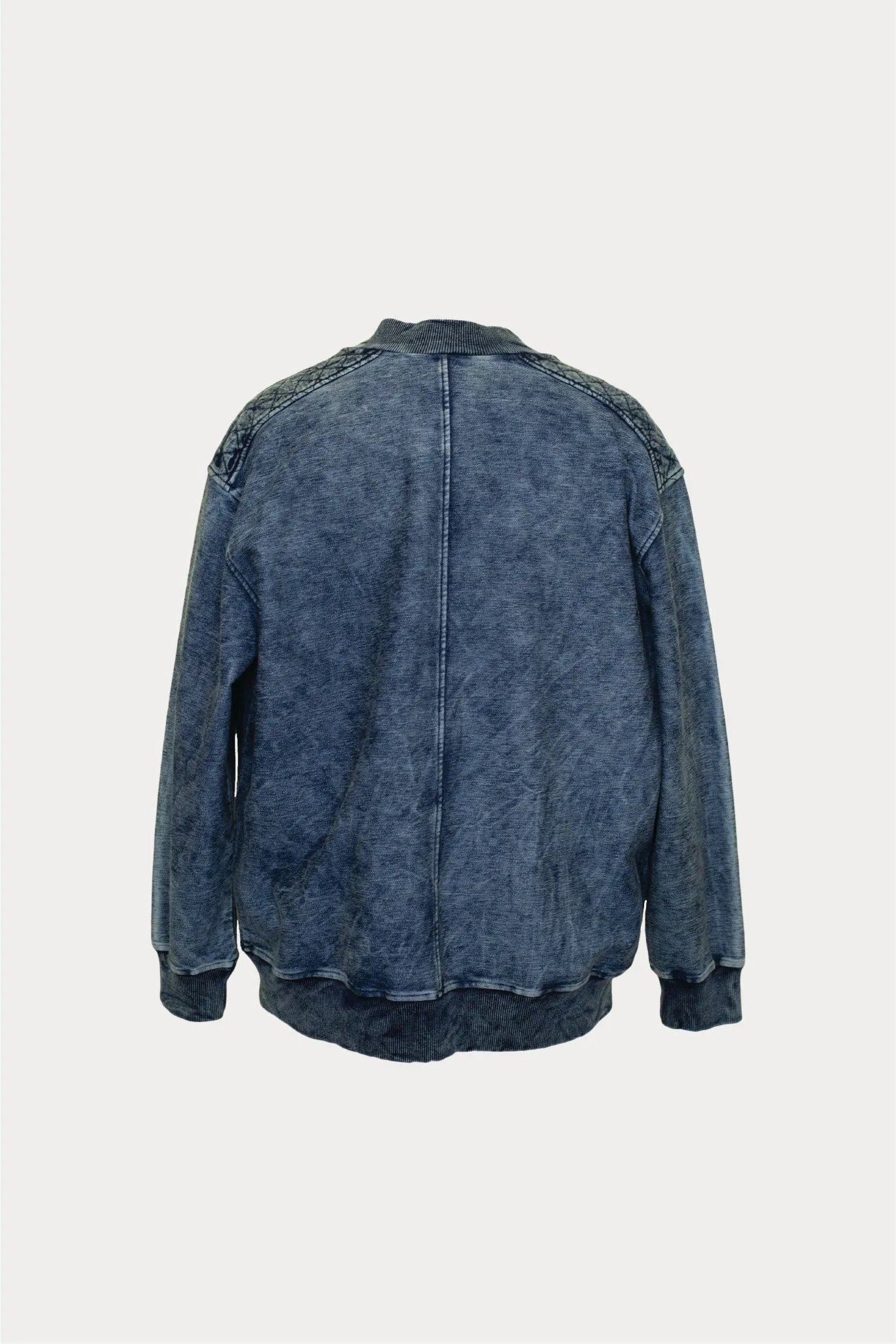 Indigo Bomber Jacket