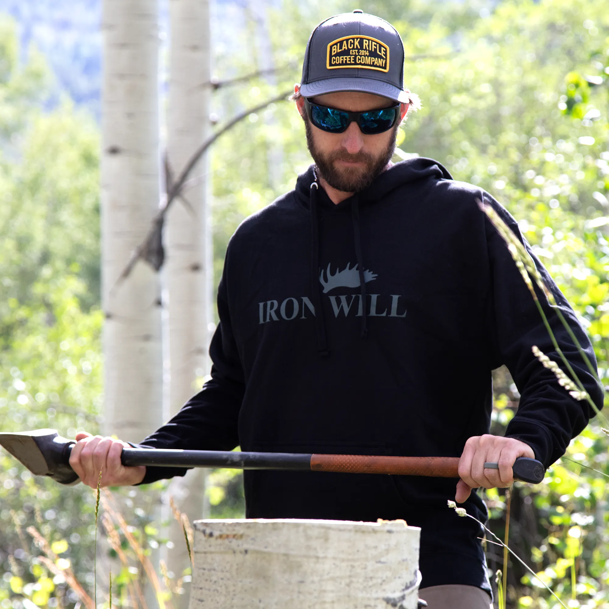 Iron Will Logo Hoodie