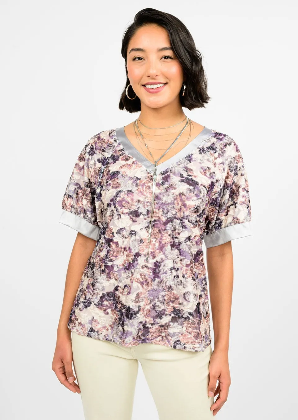 Ivy Jane 630327 Ombre Burn Out Top