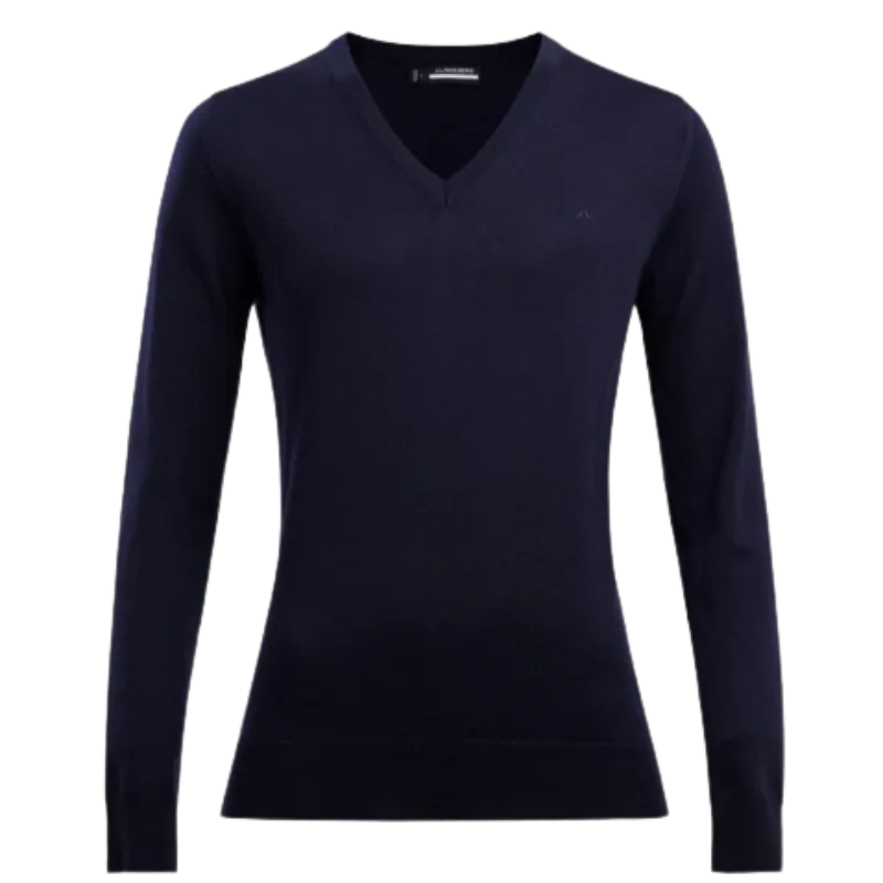 JL Golf Amaya V-Neck Sweater - Navy