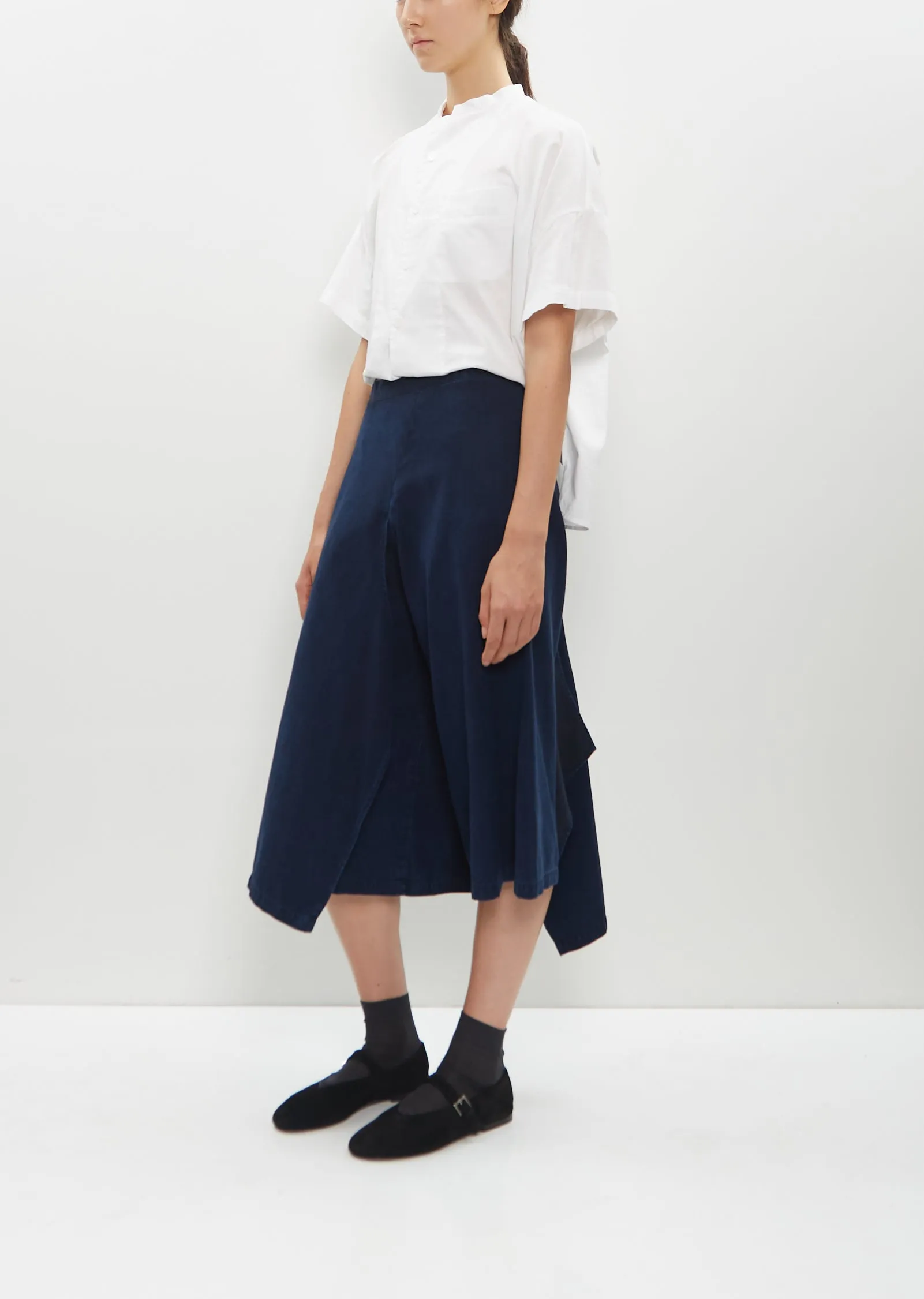 KA-Right Slip Double Skirt